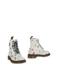 Белые Полусапоги и высокие ботинки DR. Martens