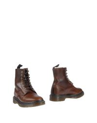 Коричневые Полусапоги и высокие ботинки DR. Martens