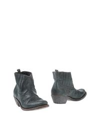 Зеленые Полусапоги и высокие ботинки Golden Goose