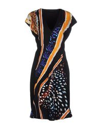 Платье до колена Roberto Cavalli