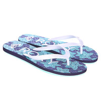 Шлепанцы детские Roxy Rg Tahiti V G Light Blue/Blue