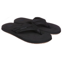 Шлепанцы Quiksilver Monkey Wrench Black/Brown