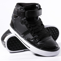 Кеды кроссовки высокие Globe Superfly-Vulcan Black Cracked