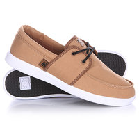 Кеды кроссовки DC Hampton Shoe Tan Tan