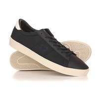 Кеды кроссовки низкие Fred Perry Spencer Mesh/Leather Black