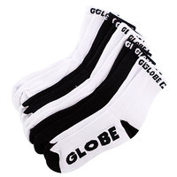 Носки Globe Quarter Socks Black/Wht (5-Pack)