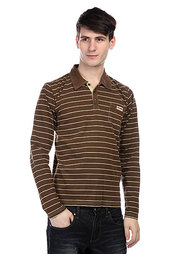 Лонгслив Globe Josh Ls Polo Choco