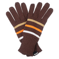 Перчатки Globe Tristripe Gloves Chocolate