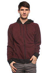 Толстовка Fallen Harlem Hood Burgundy/Charcoal Heather