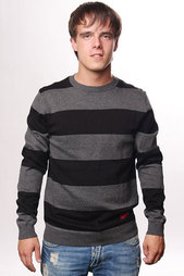 Свитер Fallen Cole Signature Striped Sweater Black/Charcoal