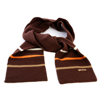 Шарф Globe Tristripe Scarf Chocolate