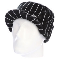 Шапка с козырьком Globe Globe Pinsripe Peak Beanie Black