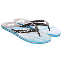 Вьетнамки Quiksilver Molokai Incline Sndl Black/Blue