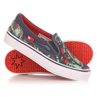 Слипоны детские DC Trase Slip On S Navy/Red