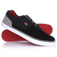 Кеды кроссовки низкие DC Tonik Black/Grey/Red