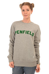 Толстовка свитшот женская Penfield Brookport Crew Sweat Grey