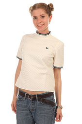 Топ женский Fred Perry Woven Turtle Neck Top Beige