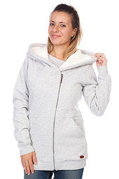 Толстовка утепленная женская Roxy Twin Valley Heather Grey