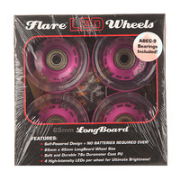 Колеса для скейтборда для лонгборда Sunset Long Board Wheel With Abec9 Purple 78A 65 mm