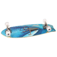 Скейт круизер Sunset Alders Complete Fish Logo Deck Cruiser Blue 9.75 x 31 (78.7 см)