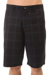 Шорты классические Volcom Frickin Plaid Short Dark Navy