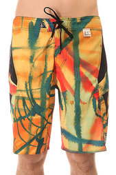 Шорты пляжные Volcom Annihilator Paintwash Curry