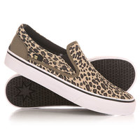 Слипоны женские DC Trase Slip On Leopard Print