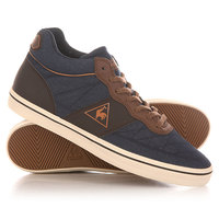 Кеды кроссовки высокие Le Coq Sportif Troca Mid Chambray Dress Blues