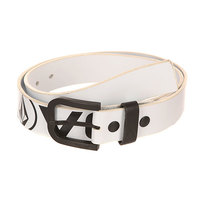 Ремень Volcom Le Strange Pu Belt White/Black