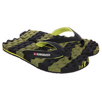 Шлепанцы Quiksilver Massage Black/Green
