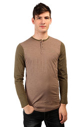 Лонгслив Altamont Spansive Henley Olive