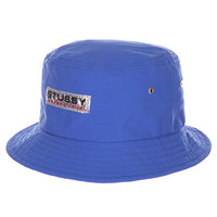 Панама Stussy Clear Patch Bucket Hat Royal Blue