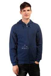 Толстовка классическая Altamont Antisec Zip Fleece Royal