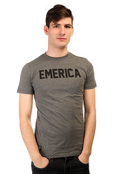 Футболка Emerica Standard Issue Tee Charcoal/Heather