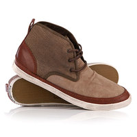 Кеды кроссовки высокие Converse Sprint Grip Mid Walnut/Off White