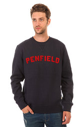 Толстовка свитшот Penfield Brookport Crew Sweat Navy