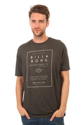 Футболка Billabong Divide Dark Grey Heath