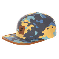 Бейсболка пятипанелька DC Supercamp Hats Yellow Pop Army