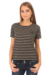 Футболка женская Billabong Short Sun Dk Athl Grey