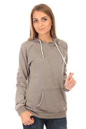 Толстовка кенгуру женская Billabong Essential Ho Dk Athl Grey