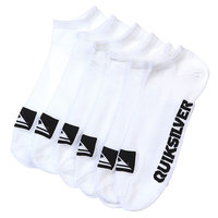 Носки низкие Quiksilver 3pk Bold Logo White