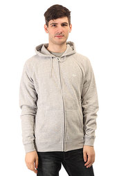 Толстовка классическая Quiksilver Everyday Zip Otlr Light Grey Heather