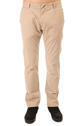 Штаны прямые Quiksilver Everyday Chino Plaza Taupe