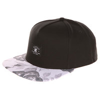 Бейсболка с прямым козырьком DC Foregore Black