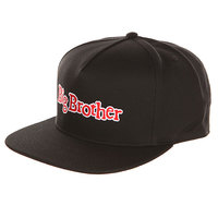 Бейсболка с прямым козырьком DC Big Brother Black