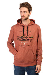 Толстовка кенгуру Billabong Chopper Hood Burnt Orange