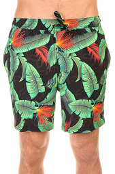 Шорты пляжные Quiksilver Glitched 17 Pool Green