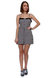Платье женское Fred Perry Amy Gingham Playsuit Black