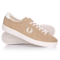 Кеды кроссовки низкие Fred Perry Spencer Suede Beige