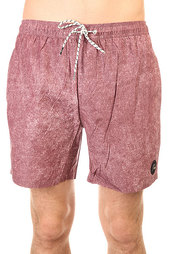 Шорты пляжные Quiksilver Acid Print Plum